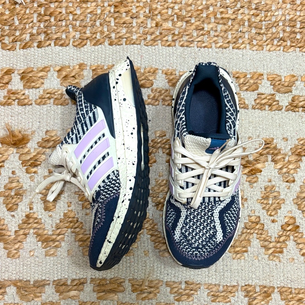 Adidas Lavender and Purple Ultraboosts 5.0 DNA
